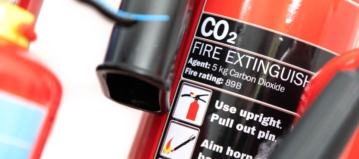 CO<sub>2</sub> Fire Extinguishers Image